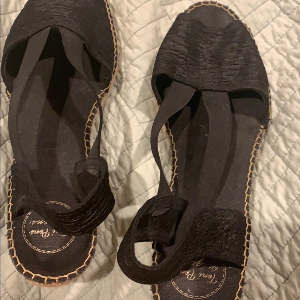 Tony Paris size 41 (10)sandals:wedge like new